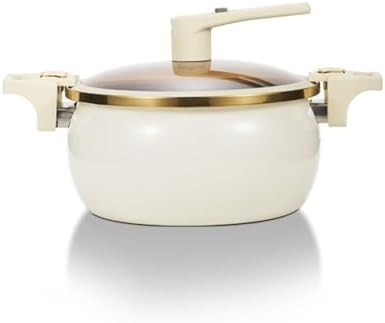Modern Stock Pot with Glass Lid