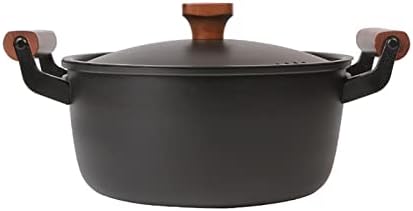 NTK Cast Iron Stockpot Dual Function Pot for Soups Stews More