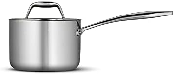 Premium CookingTramontina 15-Quart Tri-Ply Saucepan with Lid