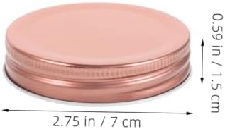 Reusable Mason Jar Lids for Canning Preserving Storage - 24pkg