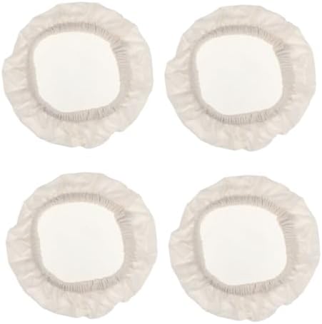 Canning Jar Covers protect freshness 8 Pcs Beige Cotton lids