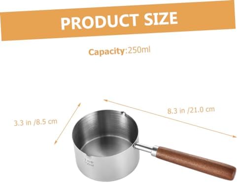 Sturdy Stainless Steel Saucepan with Handle for Kitchen Use