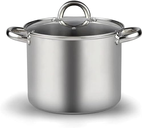 Cook N Home 12-Quart Stainless Steel Stockpot with Lid