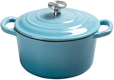 Durable Cast Iron Stock Pot Soup Pot Small Kitchen Tool Non-Stick Efficient