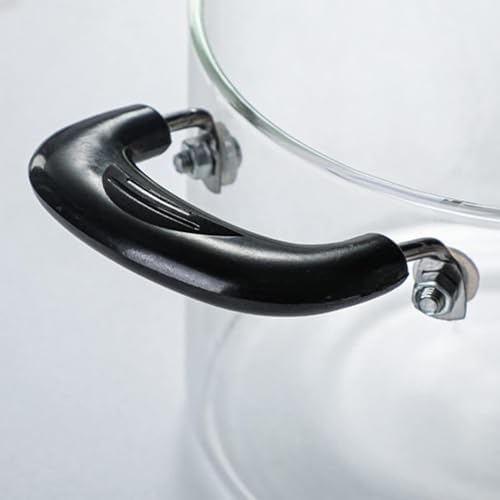 2000ml Transparent Glass Cooking Pot