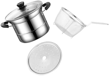 Stainless Steel Single-Handle Deep Fryer Pot for Pasta More