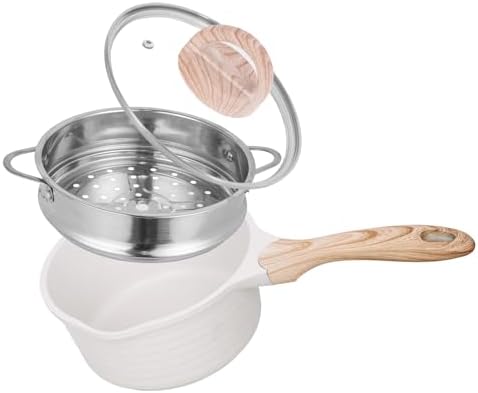 JEETEE 15 Quart Saucepan with Steamer Basket and Lid