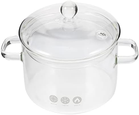 High Borosilicate Glass Stockpot Perfect for Korean Ramen