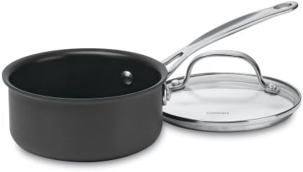 Cuisinart Chefs Classic Nonstick Cookware Bundle - Perfect Pots Heat Evenly Easy to Clean