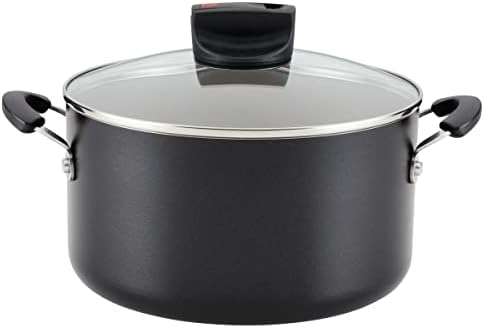 Farberware Smart Control StockpotHigh-Quality with Steam Vent-Black