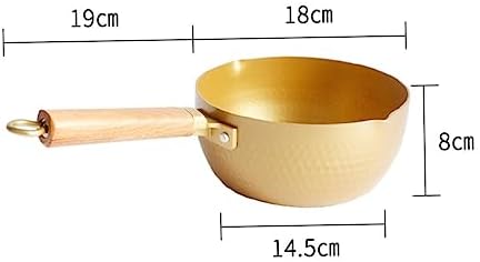 Ergonomic Non-Stick 18cm Milk Pan for Cooking