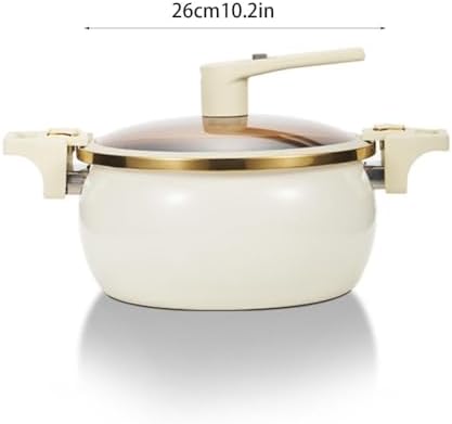 Modern Stock Pot with Glass Lid