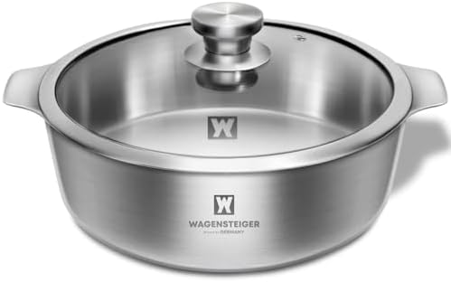 Stainless Steel 4-5 Person Casserole Durable Moist