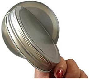 24-Piece Mason Jar Lid Set Leak-Proof Secure Fit