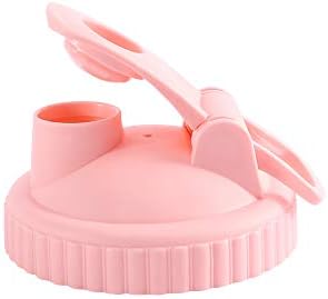 Leak-Proof Lid for Mason Jars Recyclable Wide Mouth Cap Pink