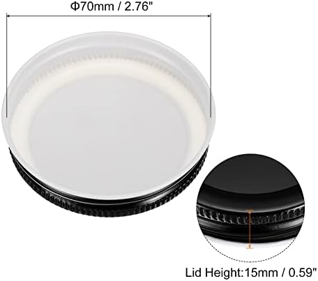 Perfect Mason Jar Lid for Canning Storage Leak-Proof Globdeleteable
