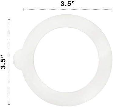 Essential Replacement Gaskets for Fido Canning Jars Set of 6