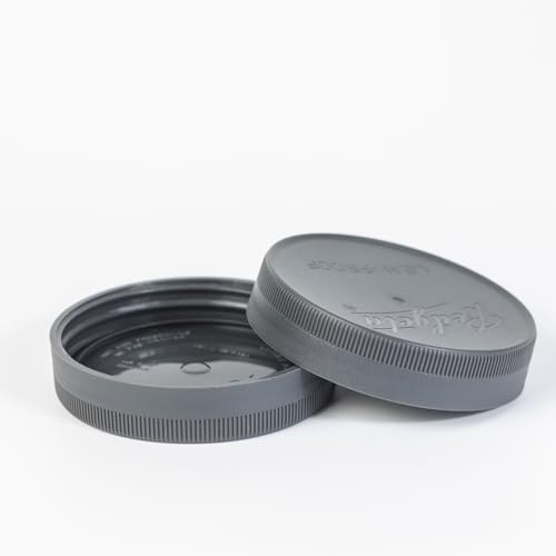 Wide Mouth Mason Jar Lids 9-Pack BPA-Free Leak-Proof Reusable