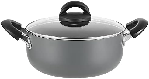 Alpine Cuisine 6QT Dutch Oven with Lid and Bakelite Handle