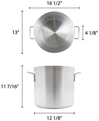 The 24 quart Aluminum Stock Pot