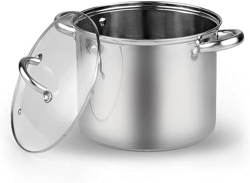 Cook N Home 12-Quart Stainless Steel Stockpot with Lid