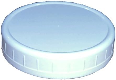 Wide-Mouth Reusable Plastic Lids for Canning Jars - Keep Food Fresh