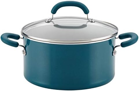 Rachael Ray 6-QT Nonstick Stock Pot with Lid