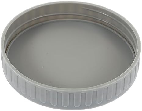 SECFOU 5-Piece Wide Mouth Mason Jar Lids Set