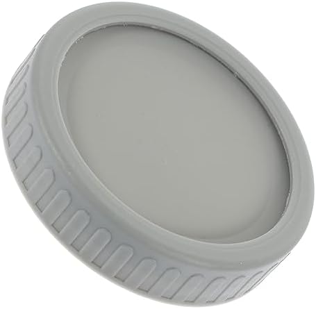 SECFOU 5-Piece Wide Mouth Mason Jar Lids Set