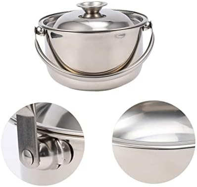 Stainless Steel Noodle Cooking Pot with Handle