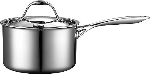 Stainless Steel Saucepan for Professional Cooking