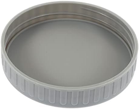 5 Sets Mason Jar Lids with Grey Sealing Covers 1