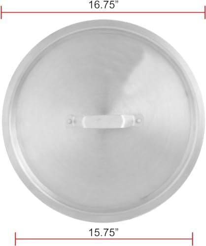 TrueCraftware 50 qt Aluminum Stock Pot Lid