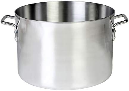 Professional-Grade 40 Quart Aluminum Stockpot