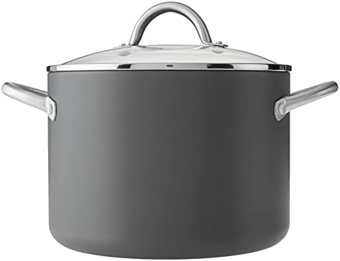 Thermison 8-QT Stock Pot Nonstick Oven Safe
