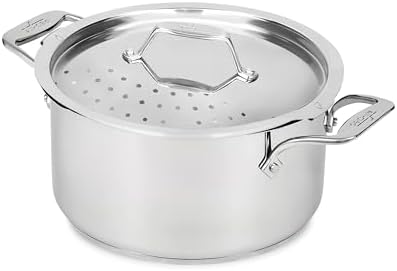 All-Clad Simply Strain 6-QuartMulti-Pot with Straining Lid