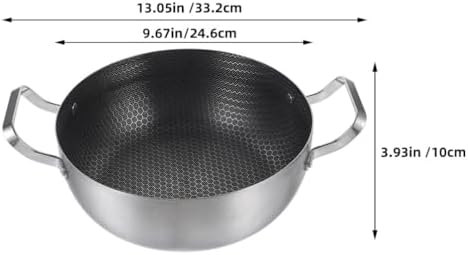 Stainless Steel Stockpot with Honeycomb Design
