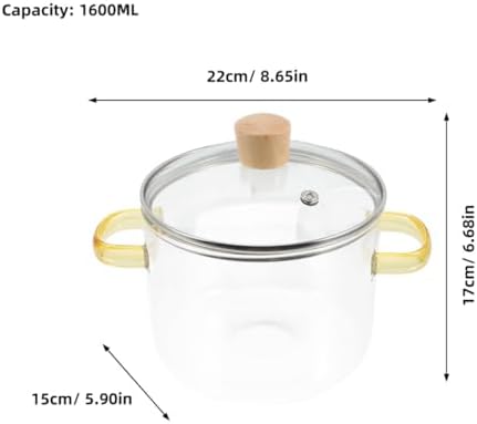 Get Cooking Quick with Adjust-Size Glass Pot