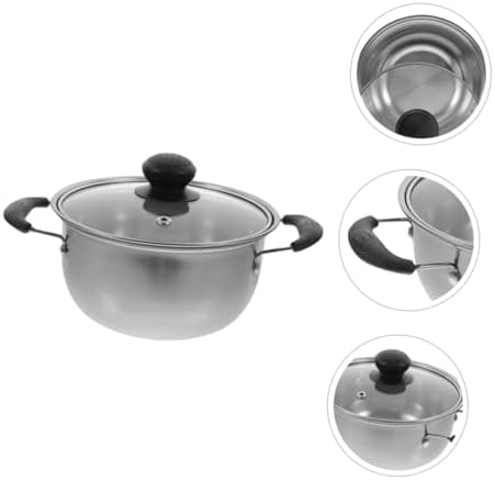 Stainless Steel Double-Handle Stock Pot