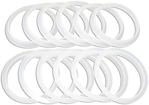 County Line Kitchen Reusable Silicone Jar Lids Wide Mouth 12 Pack