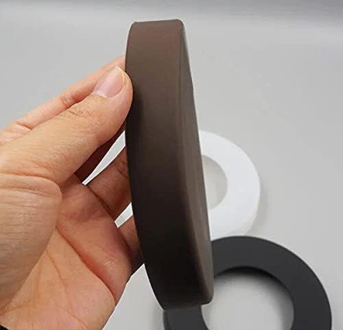 Black silicone protective covers for easy cleaning and durability at 135mm