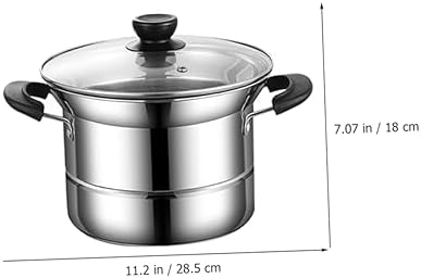 Stainless Steel Single-Handle Deep Fryer Pot for Pasta More