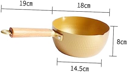 PRETYZOOM Ergonomic Handle Non-Stick Saucepan for Easy Pouring and Cleaning