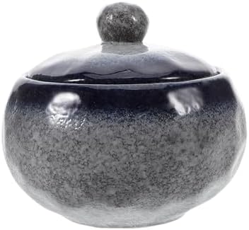 Cabilock Japanese Ceramic Stew Pot with Lid Pattern
