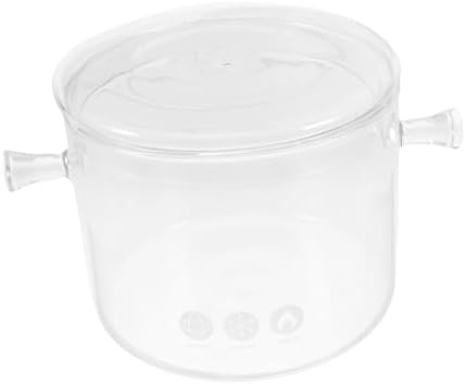 Transform Your Kitchen with the Cabilock Small Glass Pot