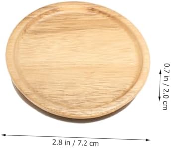 2pcs Wooden Mason Jar Lids with Silicone Seal