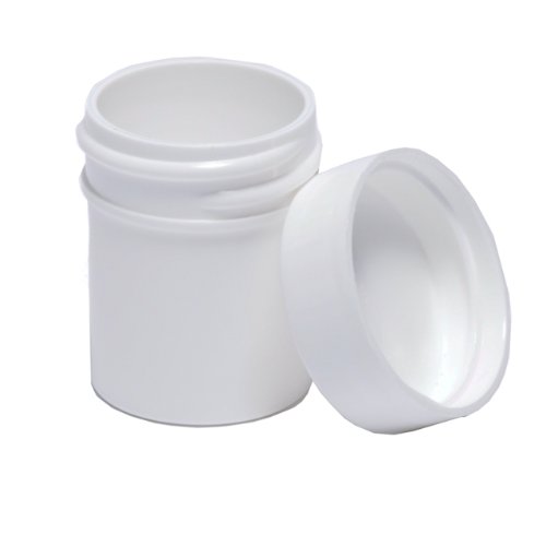Essential Plastic Ointment Jars with Lids - 12 Oz - 10pkg