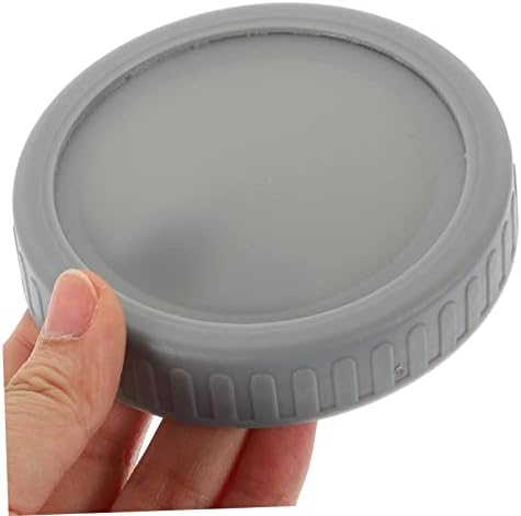 5-Set Mason Jar Lids Wide Mouth Leak-Proof Self-Closing