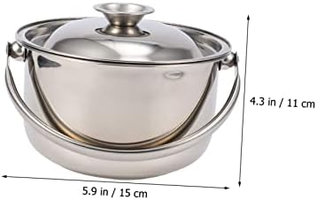 Stainless Steel Noodle Cooking Pot with Handle
