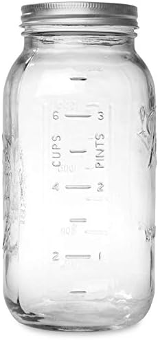 Authentic Matheny 64oz Mason Jar